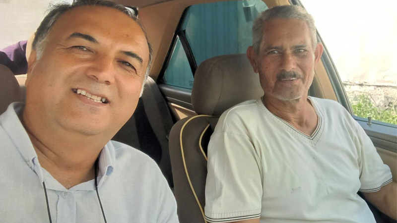 ملاقات با خانواده حاج سید سعیدفر از گرفتاران مجاهدین خلق