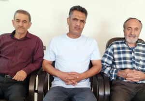 دیدار خواهرزاده حسین مرادی با اعضای انجمن نجات اصفهان