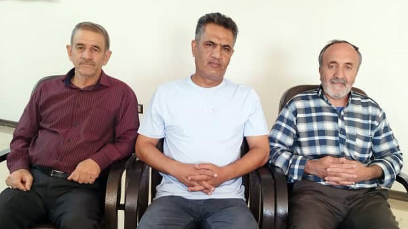 دیدار خواهرزاده حسین مرادی با اعضای انجمن نجات اصفهان