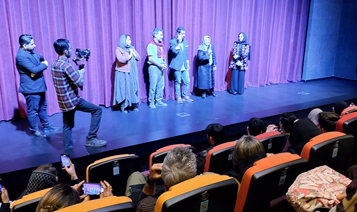 افتتاحیه نمایش فیلم سرهنگ ثریا