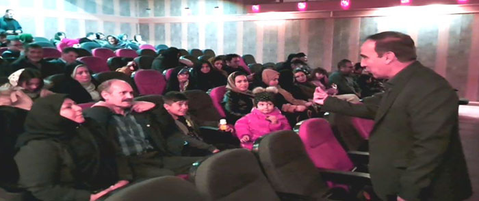 اکران سرهنگ ثریا در زنجان