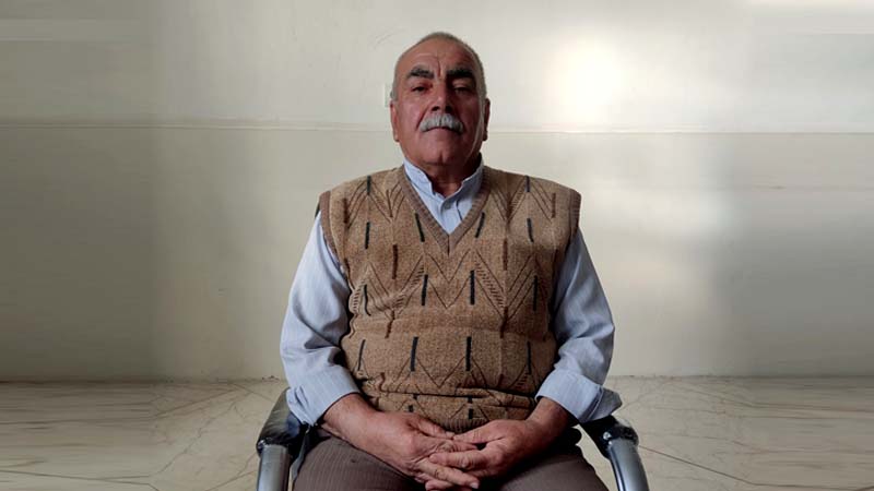 گفتگوی مسئول انجمن نجات سمنان با قربانعلی سرکاری از قربانیان فرقه رجوی