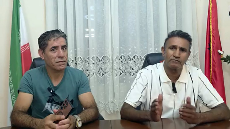 گفتگوی اعضای انجمن نجات آلبانی درباره انتخابات صوری در مجاهدین خلق