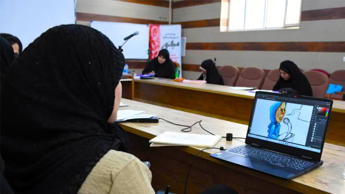 رویداد کارتون و کاریکاتور سیانور در سمنان