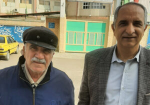 دیدار اعضای انجمن نجات مازندران با برادر طاوس صراحتی