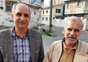 دیدار اعضای انجمن نجات مازندران با برادر طاوس صراحتی