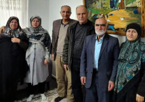 ملاقات اعضای انجمن نجات مازندران با خانواده محسن شعبانی
