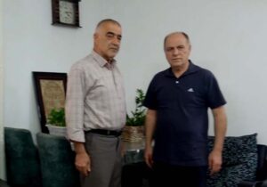 دیدار نوروزی اعضای انجمن نجات مازندران با برادر بهزاد فرخی