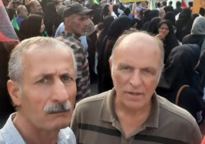 حضور جداشده ها در رزمایش جانفدایان