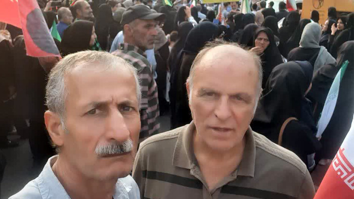 حضور جداشده ها در رزمایش جانفدایان