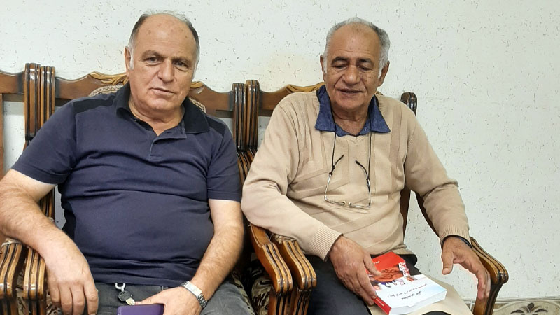 دیدار اعضای انجمن نجات مازندران با خانواده محمد حسین هاشمی