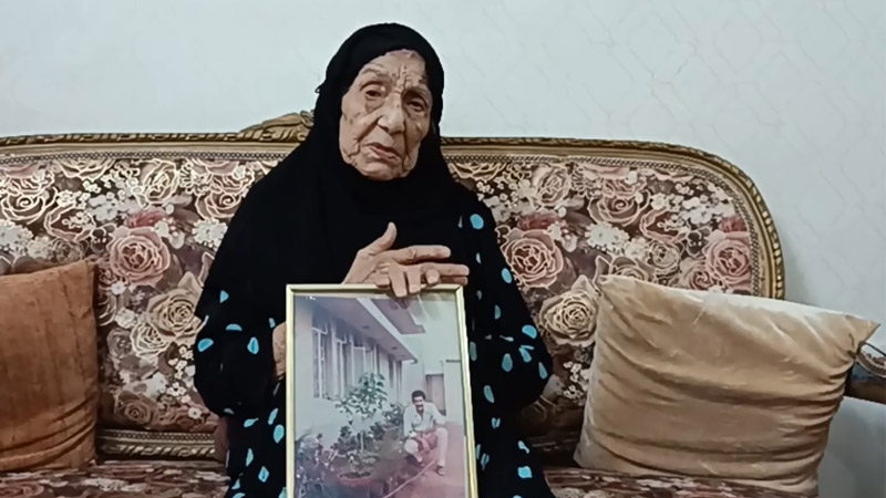 پیام مکیه سعیدی به فرزندش لفته شهیدی در کمپ مانز مجاهدین