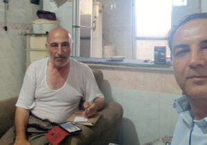 دیدار مسئول انجمن نجات گلستان با برادر اسماعیل شهسوار