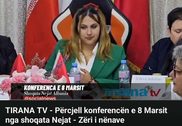 پوشش خبری TIRANA TV