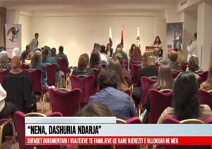 انعکاس شبکه تلویزیونی TV one آلبانی از کنفرانس اشکودر