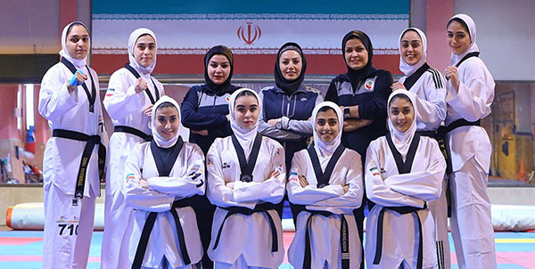 قهرمانی زنان تکواندی ایران