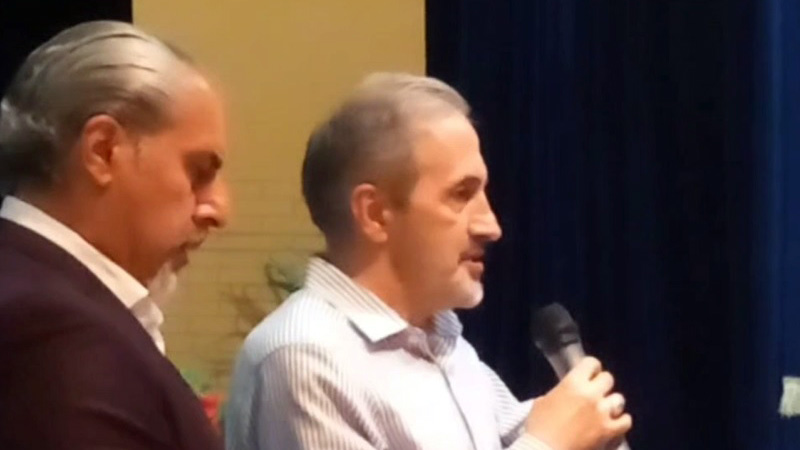 سخنرانی مسعود تقی پوریان در افتتاحیه تئاتر جمعه ای که تعطیل نبود