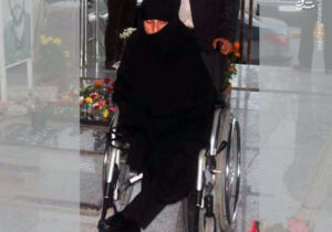 شهادت تنها بانوی جانباز ۷۰ درصد گیلان به دست مجاهدین تروریست