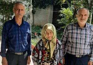 دیدار اعضای انجمن نجات مازندران با مادر علیرضا توکلی