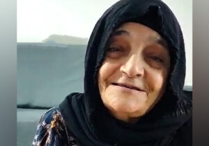 پیام زهرا خاتونی اصهباناتی برای فرزندش عباس تیربخش در کمپ آلبانی