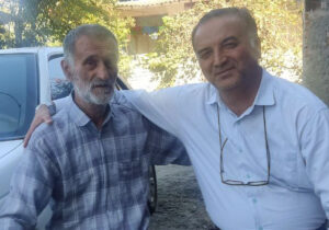 ملاقات مسئول انجمن نجات گلستان با برادر معصومه و مریم بانو ترابی