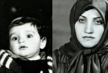 محمدرضا ترابی و مادرش زهرا سراج