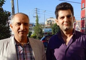 دیدار اعضای انجمن نجات مازندران با پسر مسعود طوسی بخش