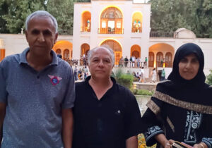 دیدار محمد تورنگ با مسئول انجمن نجات کرمان