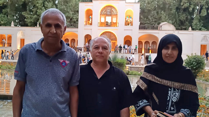 دیدار محمد تورنگ با مسئول انجمن نجات کرمان