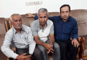 دیدار محمد تورنگ با خانواده براتعلی مرادی