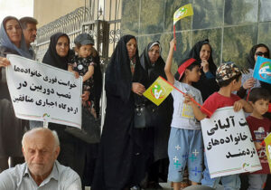 خانواده های استان مرکزی در تجمع مقابل سفارت ترکیه