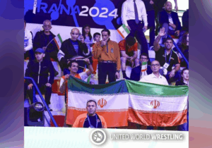 تصویر اعضای انجمن نجات آلبانی در وبسایت اتحادیه کشتی جهانی