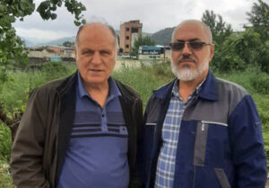 دیدار اعضای انجمن نجات مازندران با برادر هاجر یعقوبی