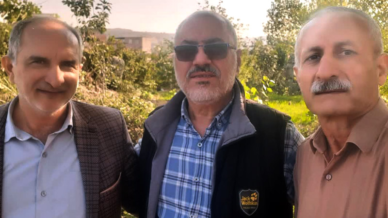 ملاقات اعضای انجمن نجات مازندران با برادر هاجر یعقوبی