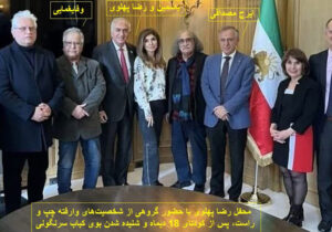 سقوط از منجلاب رجوی به گنداب سلطنت