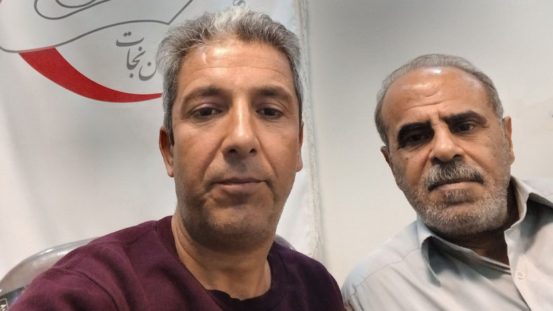 دیدار برادر رضا زنگنه با مسئول انجمن نجات اراک