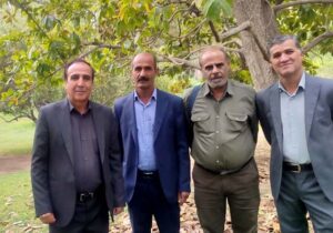 دیدار صمیمی اعضای انجمن نجات زنجان با فواد بصری