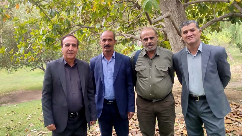 دیدار صمیمی اعضای انجمن نجات زنجان با فواد بصری