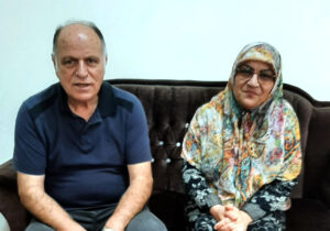 دیدار اعضای انجمن نجات مازندران با خانواده رمضان زارع