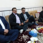 دیدار اعضای انجمن نجات خوزستان با خانواده فریدون زارع