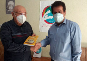 حضور سیف الله زیبا در دفتر انجمن نجات خوزستان