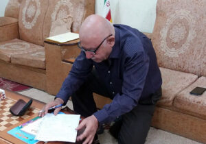 نامه سیف الله زیبا به برادرش نصرالله در مقر اشرف ۳ آلبانی