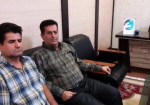 دیدار برادر رحیم چهارلنگ با اعضای انجمن نجات خوزستان