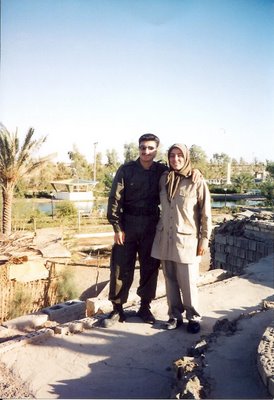 سمیه محمدی و برادرش