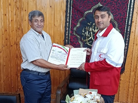 دیدار انجمن نجات بوشهر با مدیر عامل جمعیت هلال احمر استان
