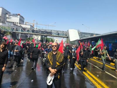 عظمت مراسم تشییع در تهران به قلم محمدرضا مبین