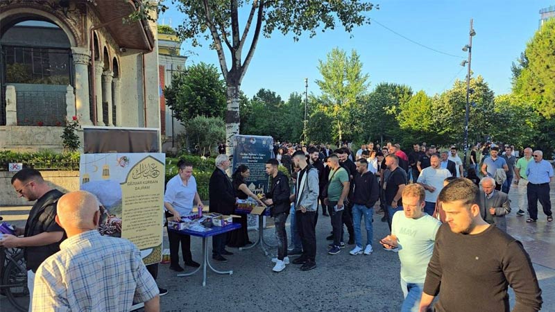 Kurban Bajramit në Tiranë
