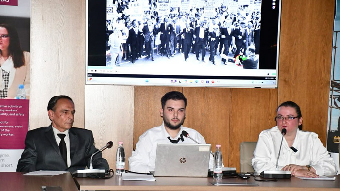 Nejat Albania Seminar on World Workers' day