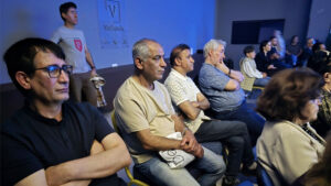 First screening of the documentary "Aldo in Iran"