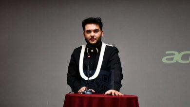 Aldo Sollulari in the first Screening of his documentary